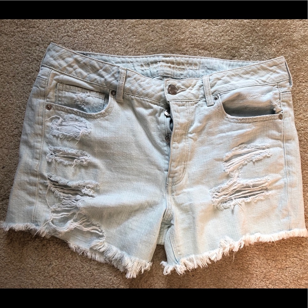 AE Tom girl jean shorts